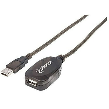 Manhattan 519779 16FT USB AA M/F HI-SPEED USB 2.0 EXTENSION CABLE Manhattan 519779 16FT USB AA M/F HI-SPEED USB 2.0 EXTENSION CABLE